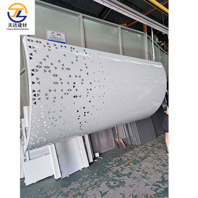 Fireproof Aluminum Honeycomb Panels Modern PVDF PE Internal Wall Panels