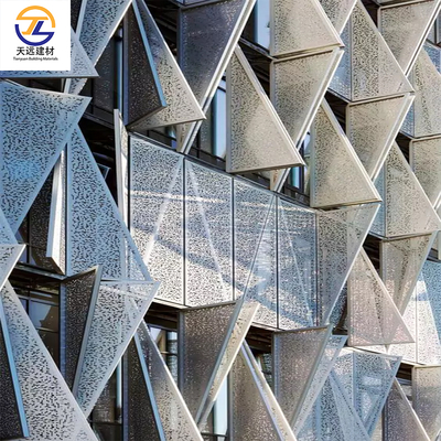 U Shape Aluminum Honeycomb Panel 0.6mm - 1.2mm Sound Absorbing