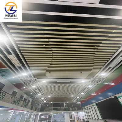 Office Building Ceiling Metal Perforated Plate For Ceiling Aluminum Panel With 600*600MM